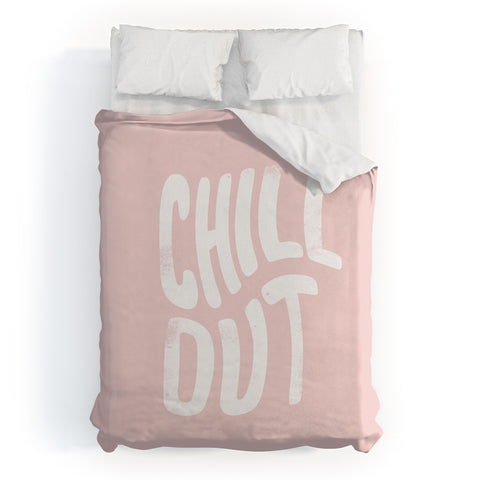 Phirst Chill Out Vintage Pink Duvet Cover