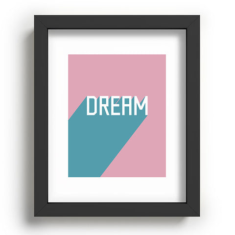 Phirst Dream Typography Recessed Framing Rectangle