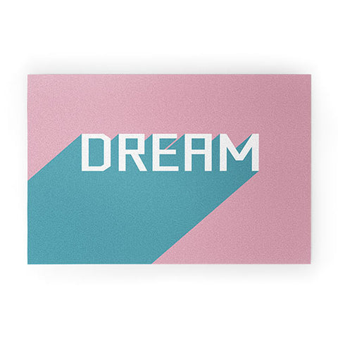 Phirst Dream Typography Welcome Mat