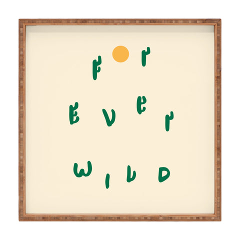 Phirst Forever Wild Cacti Square Tray