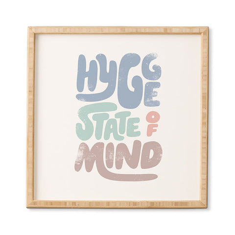 Phirst Hygge Vibes Only Framed Wall Art