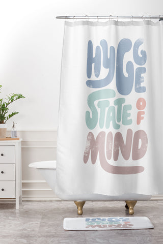 Phirst Hygge Vibes Only Shower Curtain And Mat