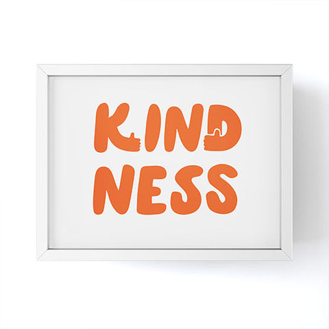 Phirst Kindness Thumbs Up Framed Mini Art Print
