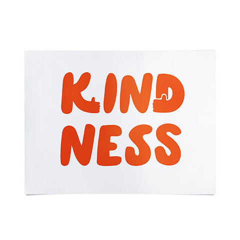 Phirst Kindness Thumbs Up Poster