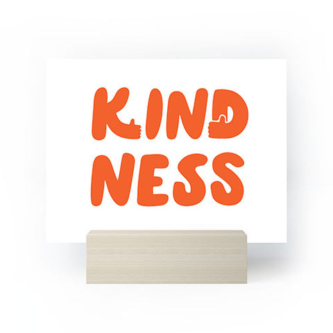 Phirst Kindness Thumbs Up Mini Art Print