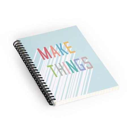 Phirst Make Things Spiral Notebook