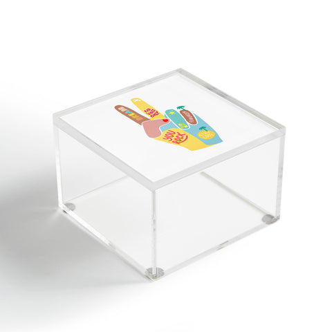 Phirst Motivational Peace Out Acrylic Box