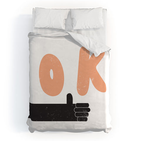 Phirst OK Thumbs Up Duvet Cover