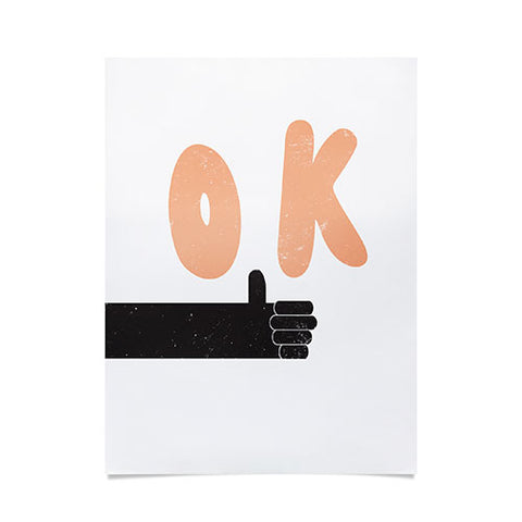 Phirst OK Thumbs Up Poster