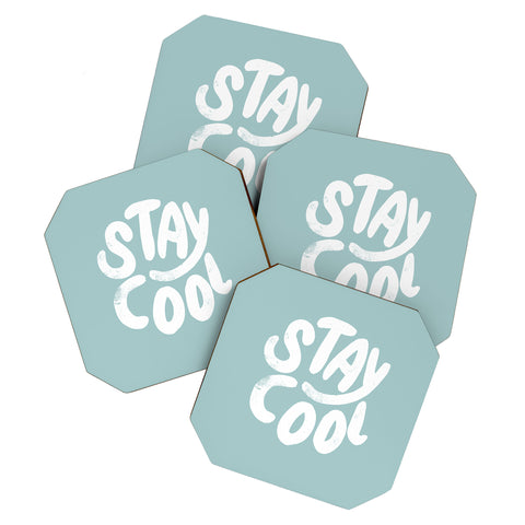 Phirst Stay Cool Pale Blue Coaster Set