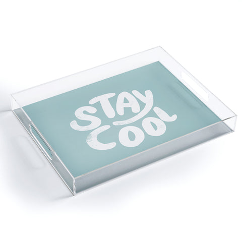 Phirst Stay Cool Pale Blue Acrylic Tray