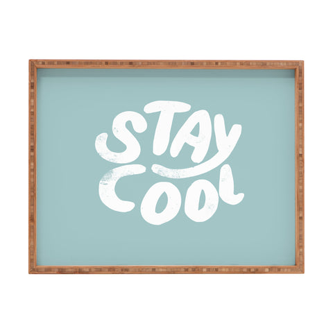 Phirst Stay Cool Pale Blue Rectangular Tray