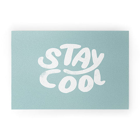 Phirst Stay Cool Pale Blue Welcome Mat