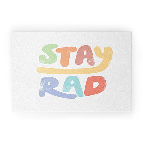 Phirst Stay Rad Colors Welcome Mat
