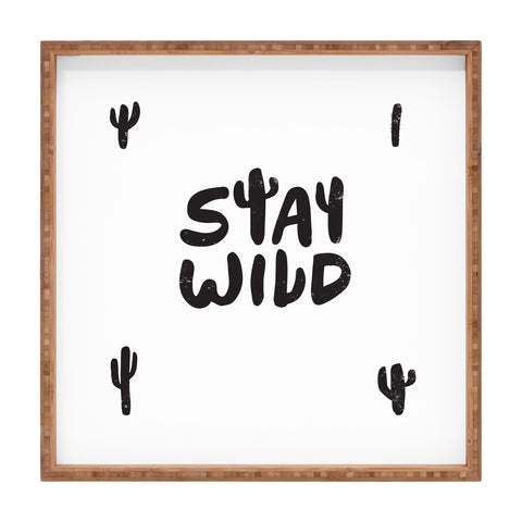 Phirst Stay Wild Cacti Square Tray