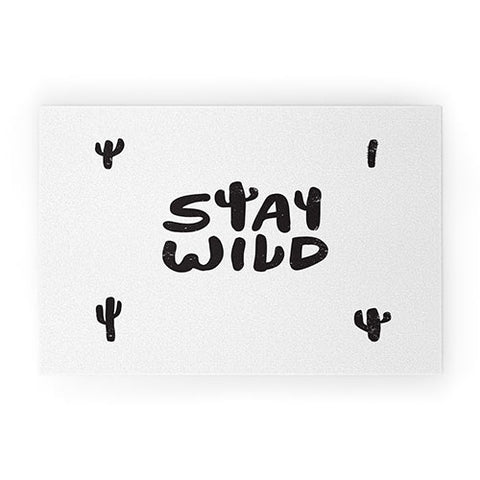 Phirst Stay Wild Cacti Welcome Mat