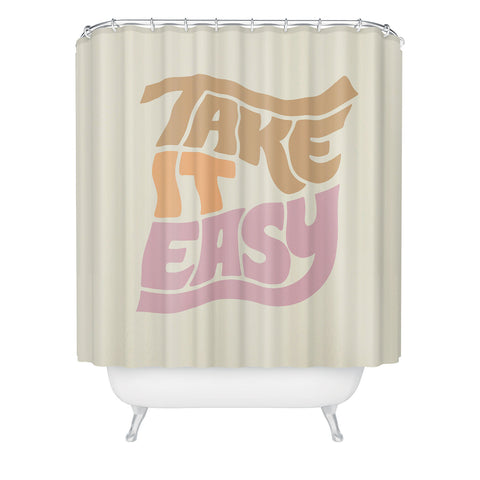 Phirst Take It Easy Shower Curtain