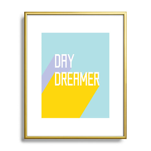 Phirst The Day Dreamer Metal Framed Art Print