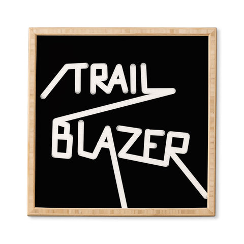 Phirst Trail Blazer Framed Wall Art