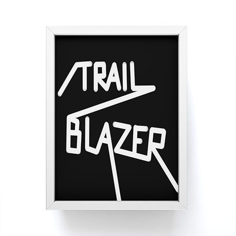 Phirst Trail Blazer Framed Mini Art Print