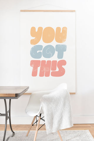 Phirst You Got This Vintage Art Print And Hanger