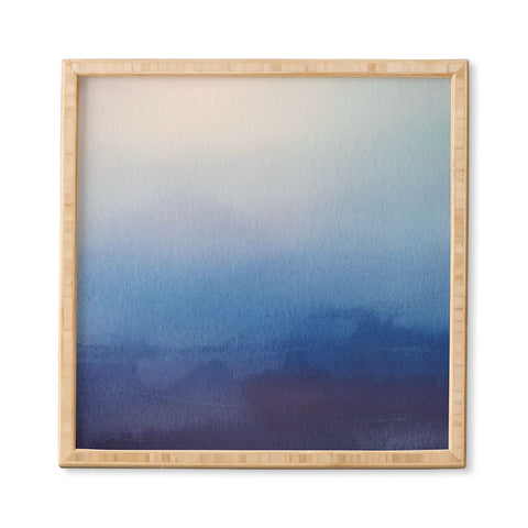 PI Photography and Designs Abstract Watercolor Blend Framed Wall Art