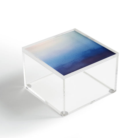 PI Photography and Designs Abstract Watercolor Blend Acrylic Box