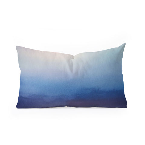 PI Photography and Designs Abstract Watercolor Blend Oblong Throw Pillow