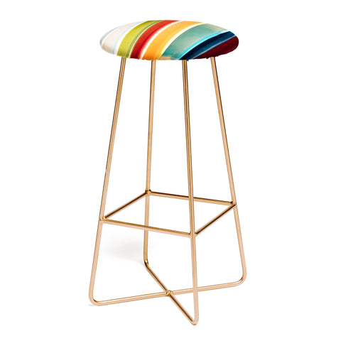 PI Photography and Designs Colorful Surfboards Bar Stool