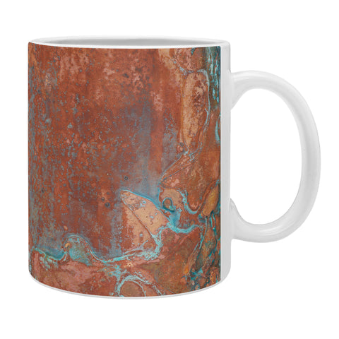 PI Photography and Designs Tarnished Metal Copper Texture Coffee Mug