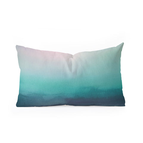 PI Photography and Designs Watercolor Blend Oblong Throw Pillow