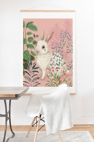 Pimlada Phuapradit Backyard Bunny Art Print And Hanger