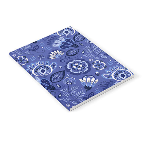 Pimlada Phuapradit Blue and white Floral 2 Notebook