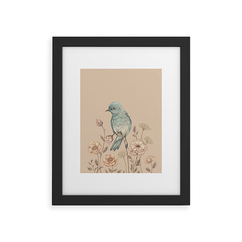 Pimlada Phuapradit Blue Bird 02 Framed Art Print