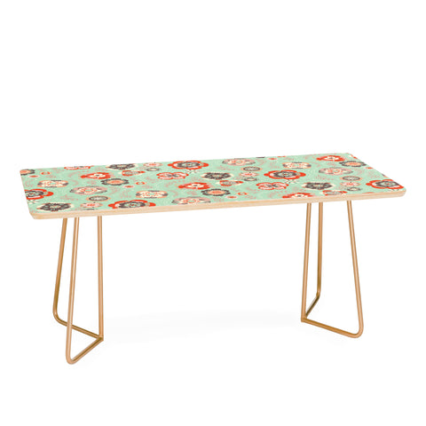 Pimlada Phuapradit Candy Floral Baby Blue Coffee Table