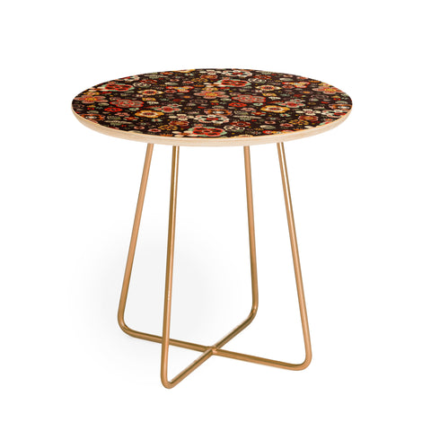 Pimlada Phuapradit Candy Floral Cacao Round Side Table