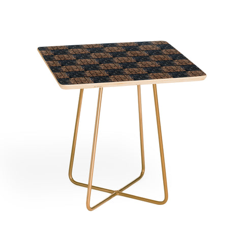 Pimlada Phuapradit Checkerboard blue and pink Side Table