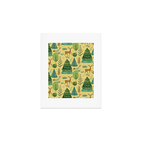 Pimlada Phuapradit Christmas Forest 2 Art Print