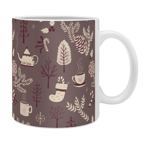 Pimlada Phuapradit Christmas Woods Coffee Mug