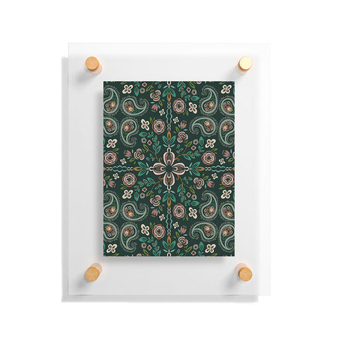 Pimlada Phuapradit Emerald maze Floating Acrylic Print