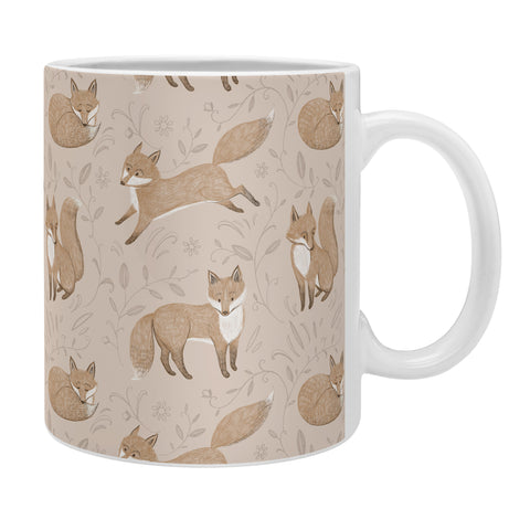 Pimlada Phuapradit Fox and foliage Coffee Mug