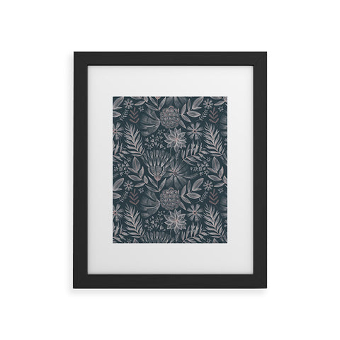 Pimlada Phuapradit Frost Flower Framed Art Print