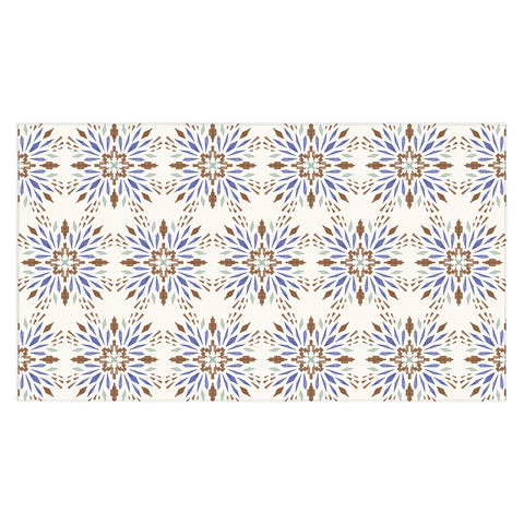 Pimlada Phuapradit Geo Star Tiles Tablecloth