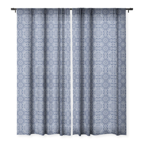 Pimlada Phuapradit Lace Mandala 2 Sheer Window Curtain
