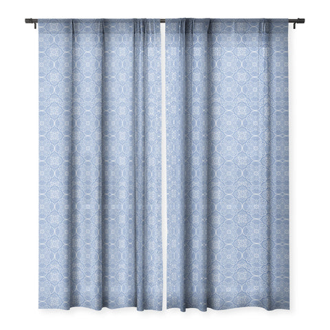 Pimlada Phuapradit Lace mandala 5 Sheer Window Curtain