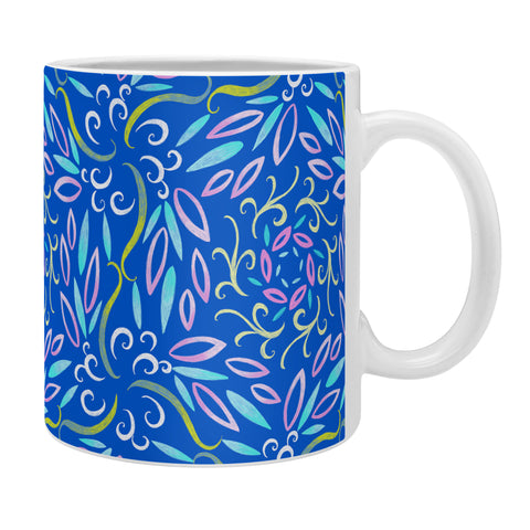 Pimlada Phuapradit Neon blue Coffee Mug