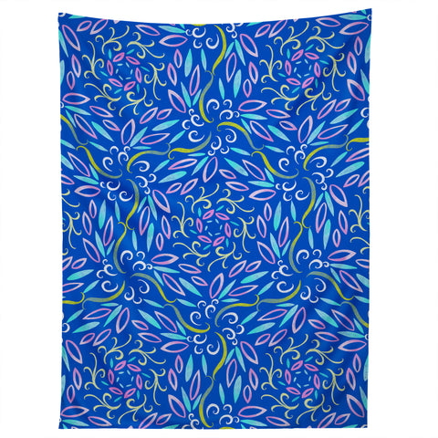 Pimlada Phuapradit Neon blue Tapestry