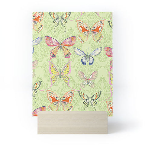 Pimlada Phuapradit Pastel Butterflies Mini Art Print