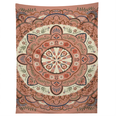 Pimlada Phuapradit Round labyrinth Tapestry