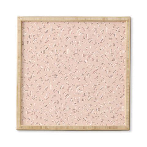 Pimlada Phuapradit Sprinkle pink Framed Wall Art